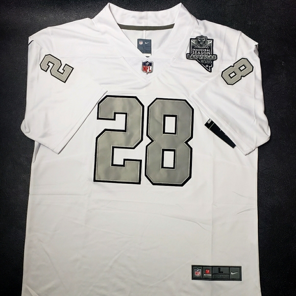 las vegas raiders josh jacobs jersey